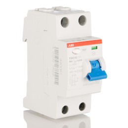 1 pcs - ABB F200 RCCB, 63A, 2 Pole, 30mA, Type AC