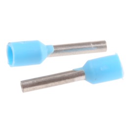 200 pcs - Schneider Electric, AZ5CE Insulated Crimp Bootlace Ferrule, 8.2mm Pin Length, 1.6mm Pin Diameter, 0.75mm² Wire Size,