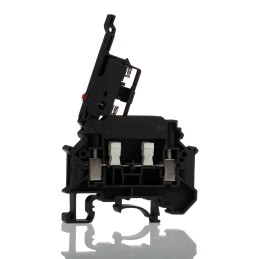 50 pcs - Phoenix Contact UK 5-HESILED 24 N Series Black Fused DIN Rail Terminal, 0.2 - 6mm², Single-Level, Screw