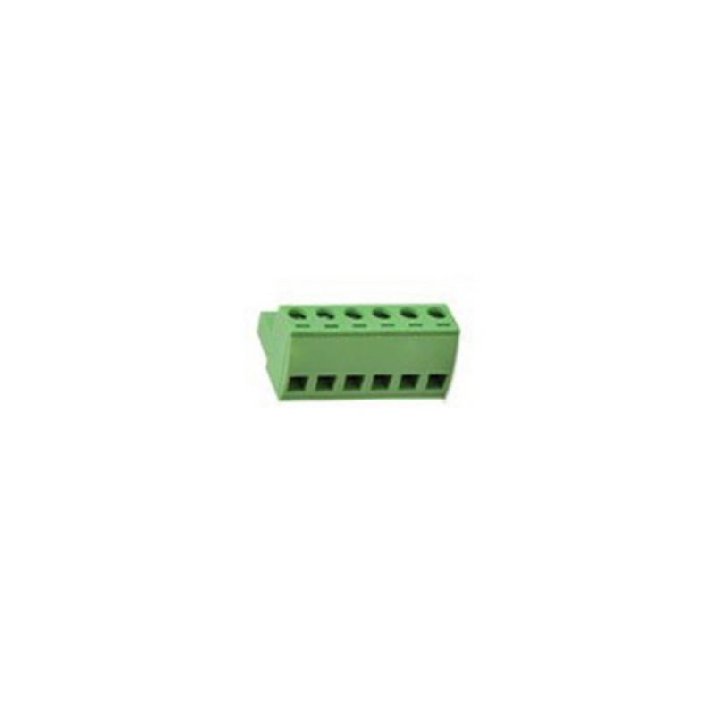 1 Box of 10 - RS PRO 5.08mm Pitch 6 Way Pluggable Terminal Block, Plug, PCB, Cage Clamp Termination