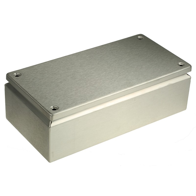 1 pcs - Rittal KL Series 304 Stainless Steel Terminal Box, IP66, 200 mm x 400 mm x 120mm