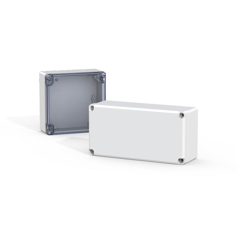 1 pcs - nVent HOFFMAN DPCP Series Polycarbonate Terminal Box, IP66, IP67, Viewing Window, 80 mm x 160 mm x 56mm