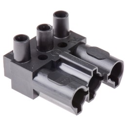 200 pcs - Wieland ST18 Series Connector, 3-Pole, Female, Cable Mount, 16A, IP20