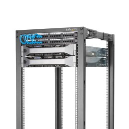 1 pcs - StarTech.com Black 42U Steel Server Rack , with 4-Post Frame