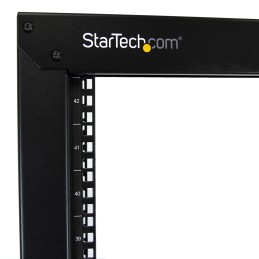 1 pcs - StarTech.com Black 42U Steel Server Rack , with 2-Post Frame