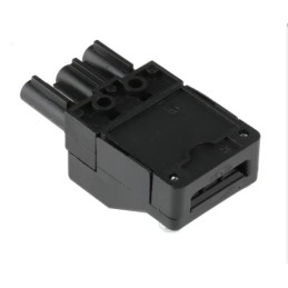 200 pcs - Wieland ST18 Series Connector, 3-Pole, Male, Cable Mount, 16A, IP20