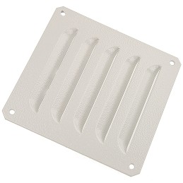 1 pcs - Schneider Electric Grey Steel Vent Grille, Parallel Slat, 120 x 120mm