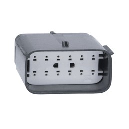 1 pcs - Molex Female Connector Housing, 5.84mm Pitch, 12 Way, 2 Row