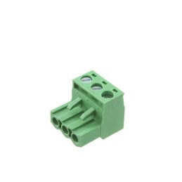 200 pcs - RS PRO 5.08mm Pitch 3 Way Pluggable Terminal Block, Plug, Free Hanging (In Line)