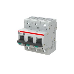 1 pcs - ABB High Performance S800N MCB, 3P, 80A Curve C, 400V AC, 36 kA Breaking Capacity