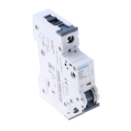 1 pcs - Siemens Sentron 5SY6 MCB, 1P, 16A Curve C, 230V AC, 72V DC, 6 kA Breaking Capacity