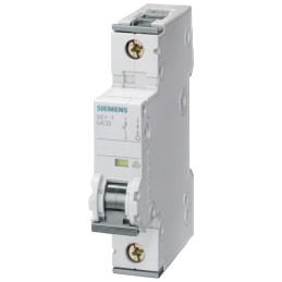 1 pcs - Siemens Sentron 5SY6 MCB, 1P, 16A Curve C, 230V AC, 72V DC, 6 kA Breaking Capacity