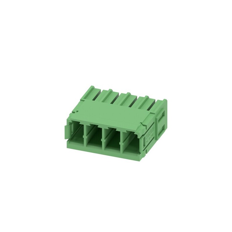 50 pcs - Phoenix Contact 7.62mm Pitch 4 Way Pluggable Terminal Block, Header, PCB Mount