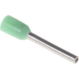 1 Box of 100 - Schneider Electric, DZ5CE Insulated Crimp Bootlace Ferrule, 8.2mm Pin Length, 1.2mm Pin Diameter, 0.34mm² Wire Si