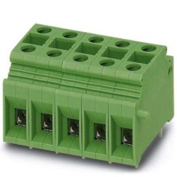 50 pcs - Phoenix Contact SACC-DSIV-M12MS-5CON-L 90 Series PCB Terminal Block, 1-Contact, 10mm Pitch, PCB Mount, 1-Row