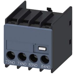 1 pcs - Siemens Auxiliary Contact, 2 Contact, 2NO, Snap-On, Sirius Innovation