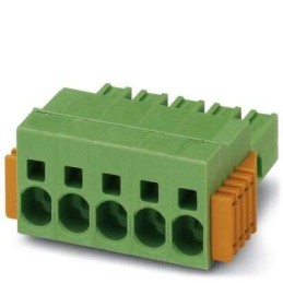 50 pcs - Phoenix Contact 7.62mm Pitch 4 Way Pluggable Terminal Block, Plug, Through Hole