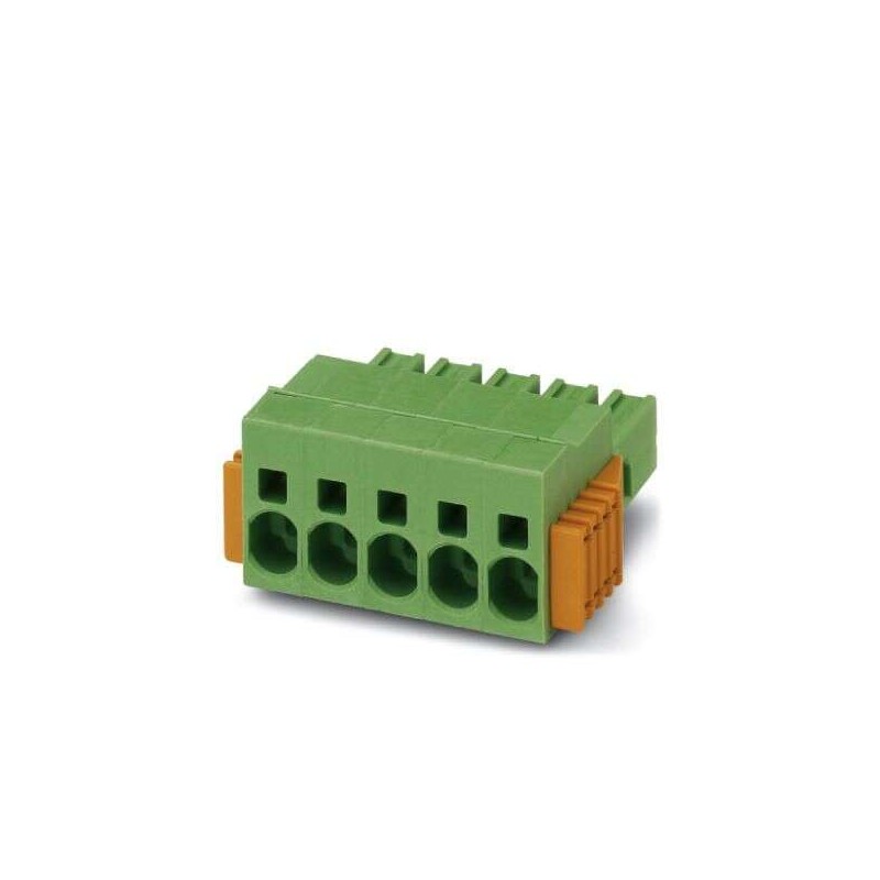 50 pcs - Phoenix Contact 7.62mm Pitch 4 Way Pluggable Terminal Block, Plug, Through Hole