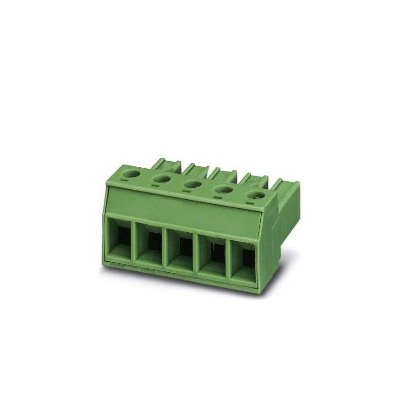 50 pcs - Phoenix Contact 7.62mm Pitch 5 Way Pluggable Terminal Block, Plug, Through Hole
