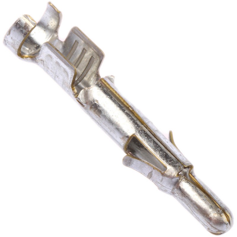 2000 pcs - TE Connectivity Universal MATE-N-LOK Series Male Crimp Terminal, 20AWG Min, 14AWG Max