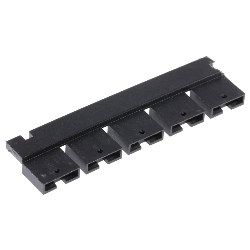 2000 pcs - TE Connectivity, AMPMODU Shunt Female Straight Black Open Top 2 Way 1 Row 5.08mm Pitch