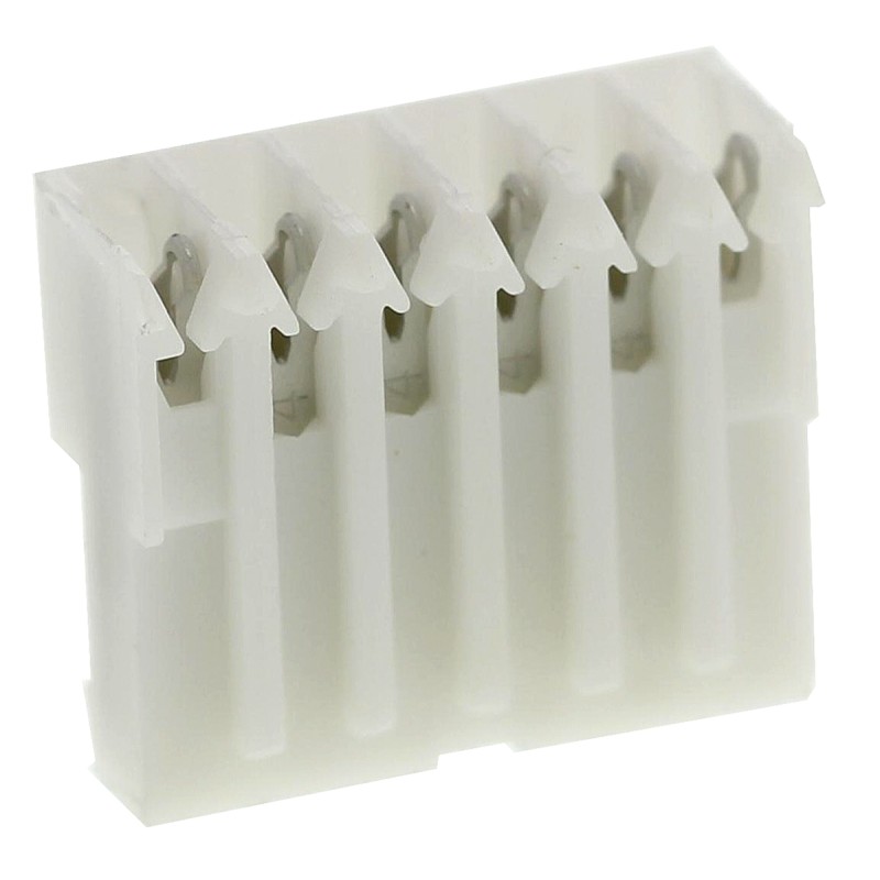 2000 pcs - TE Connectivity 6-Way IDC Connector Socket for Cable Mount, 1-Row