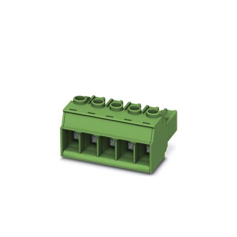 50 pcs - Phoenix Contact 7.62mm Pitch 4 Way Pluggable Terminal Block, Plug, Through Hole