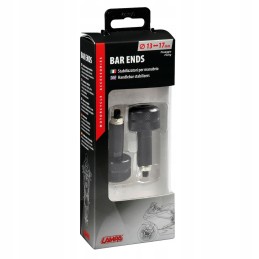 Handlebar weights 13-17 mm, black lamp