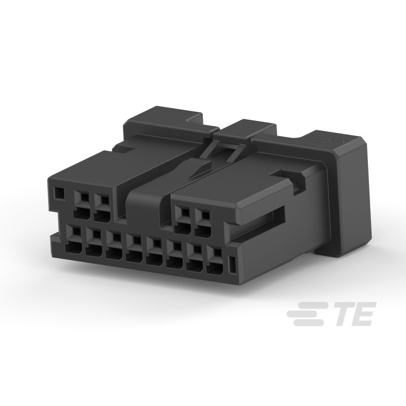 220 pcs - TE Connectivity, 1-2834461 Female PCB Connector Housing, 1.8mm Pitch, 12 Way, 2 Row Horizontal