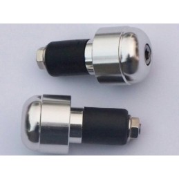 Smooth aluminum handlebar weight ends