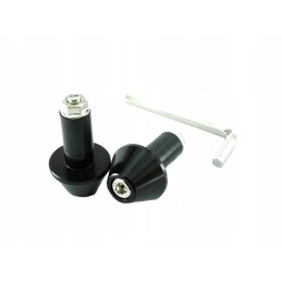 JMP handlebar ends, black, 13 mm