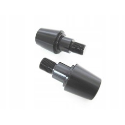 Yamaha black handlebar weight ends