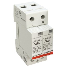 1 pcs - Bourns, 1250 Surge Arrester 415 V ac Maximum Voltage Rating 50kA Maximum Surge Current 2 Pole Protector