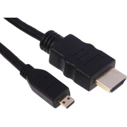 1 pcs - StarTech.com 4K @ 30Hz HDMI 1.4 Male HDMI to Male Micro HDMI Cable, 50cm