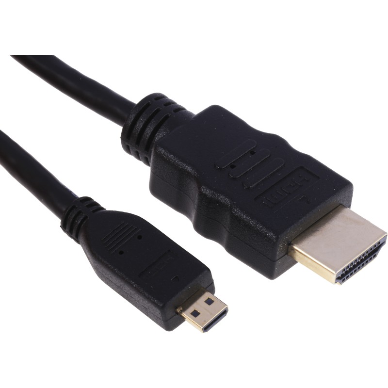 1 pcs - StarTech.com 4K @ 30Hz HDMI 1.4 Male HDMI to Male Micro HDMI Cable, 50cm