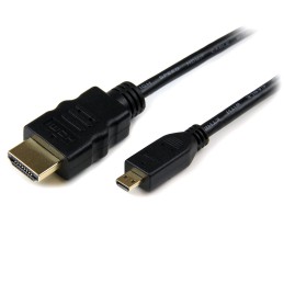 1 pcs - StarTech.com 4K @ 30Hz HDMI 1.4 Male HDMI to Male Micro HDMI Cable, 50cm
