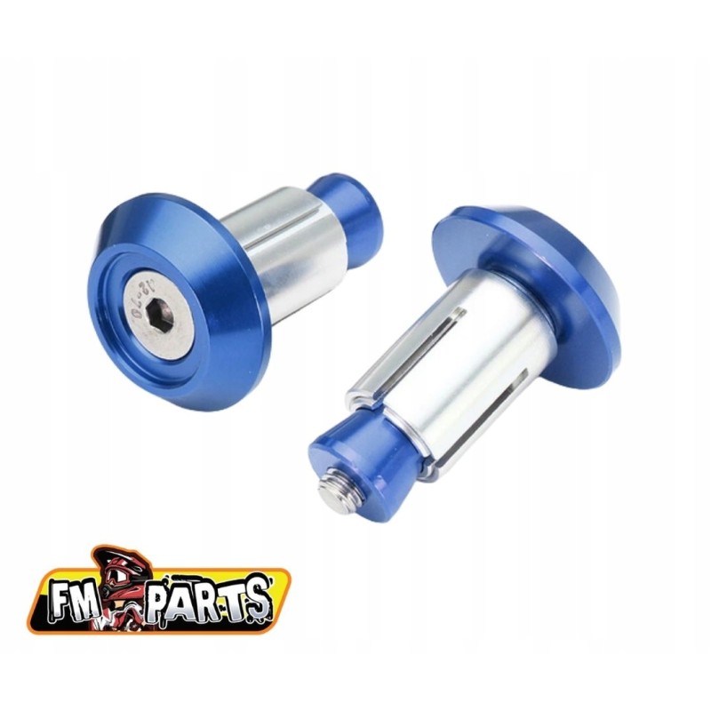 Fm parts handlebar ends plugs aluminum color
