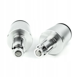 Universal silver handlebar weight ends