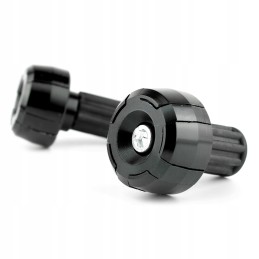 The ends of the weights and the handlebar weights are black