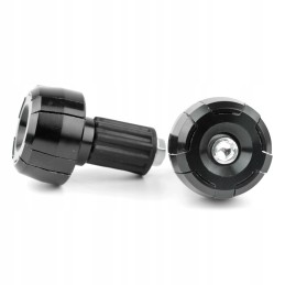 The ends of the weights and the handlebar weights are black