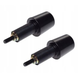 Motorcycle sym nht 125 4t adv weights handlebar ends black weights