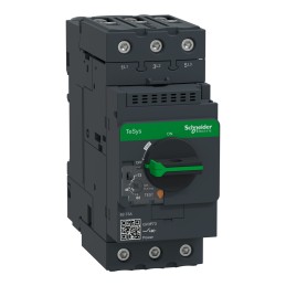 1 pcs - Schneider Electric TeSys Thermal Circuit Breaker - GV3P 3 Pole 690V ac Voltage Rating DIN Rail Mount, 73A Current Rating