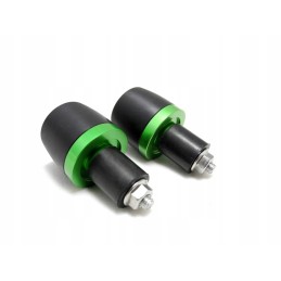 Green handlebar end weights