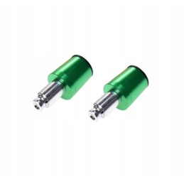 Motorcycle weights, handlebar ends, green color, Allen key, quality