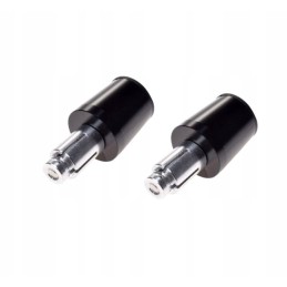 Motorcycle weights, handlebar ends, black, Allen key, quality