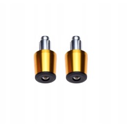 Motorcycle weights, handlebar ends, gold color, Allen key, quality