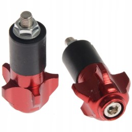 A Pro CP 2202 handlebar weights, red 17mm