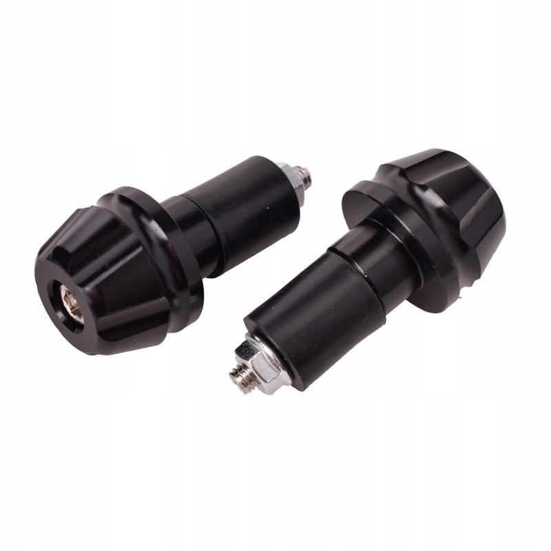 17mm black motorcycle handlebar weight ends