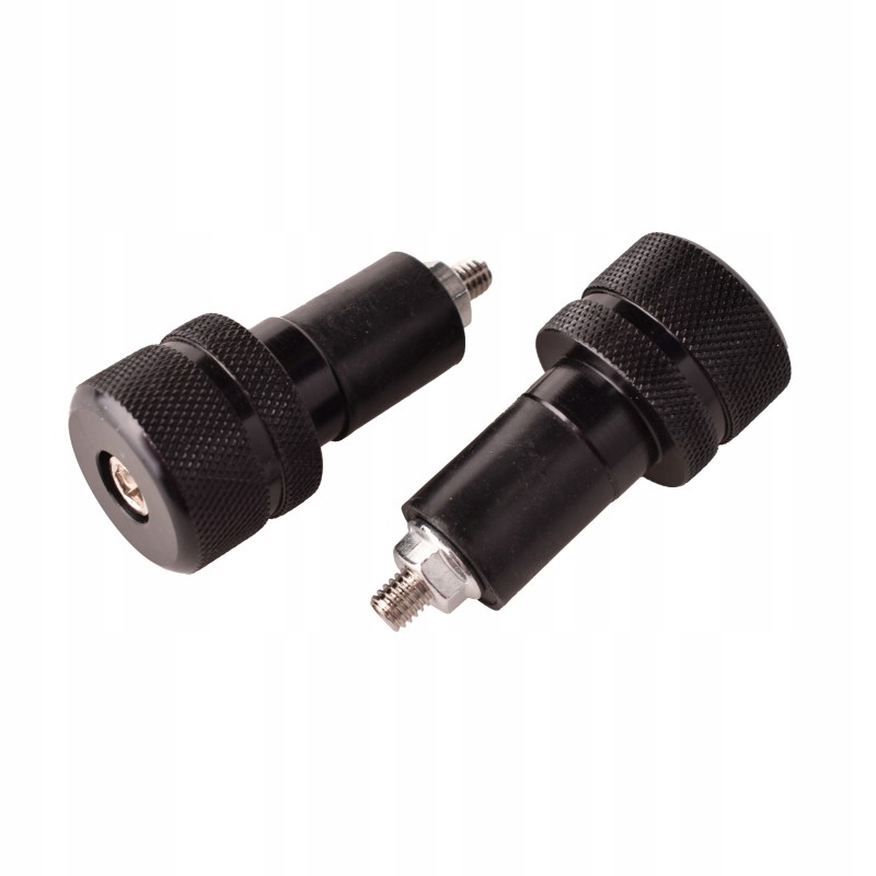 18mm black motorcycle handlebar weight ends