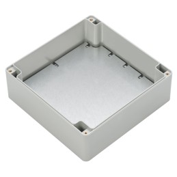 1 pcs - RS PRO Galvanised Steel Mounting Plate, 2mm H, 136mm W, 136.mm L for Use with RS PRO 1862284, RS PRO 1862285 and RS PRO
